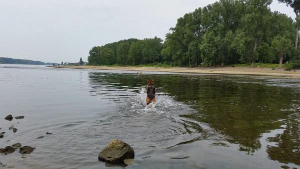 Watch out for the end of the sandbank